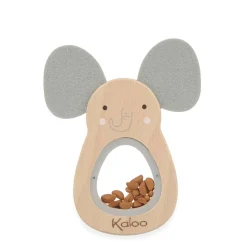 Kaloo Hochets à Sons Elephant Bois