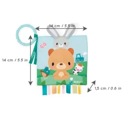 Kaloo                    Livre d’éveil Choo à la ferme    Multicolore            14 cm