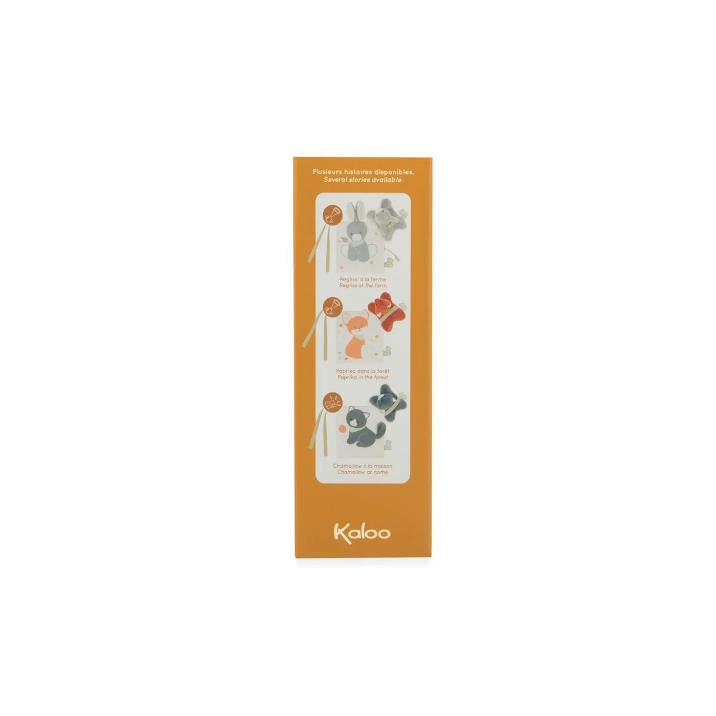 Kaloo Livre d'éveil Imagier Regliss à la ferme Multicolore