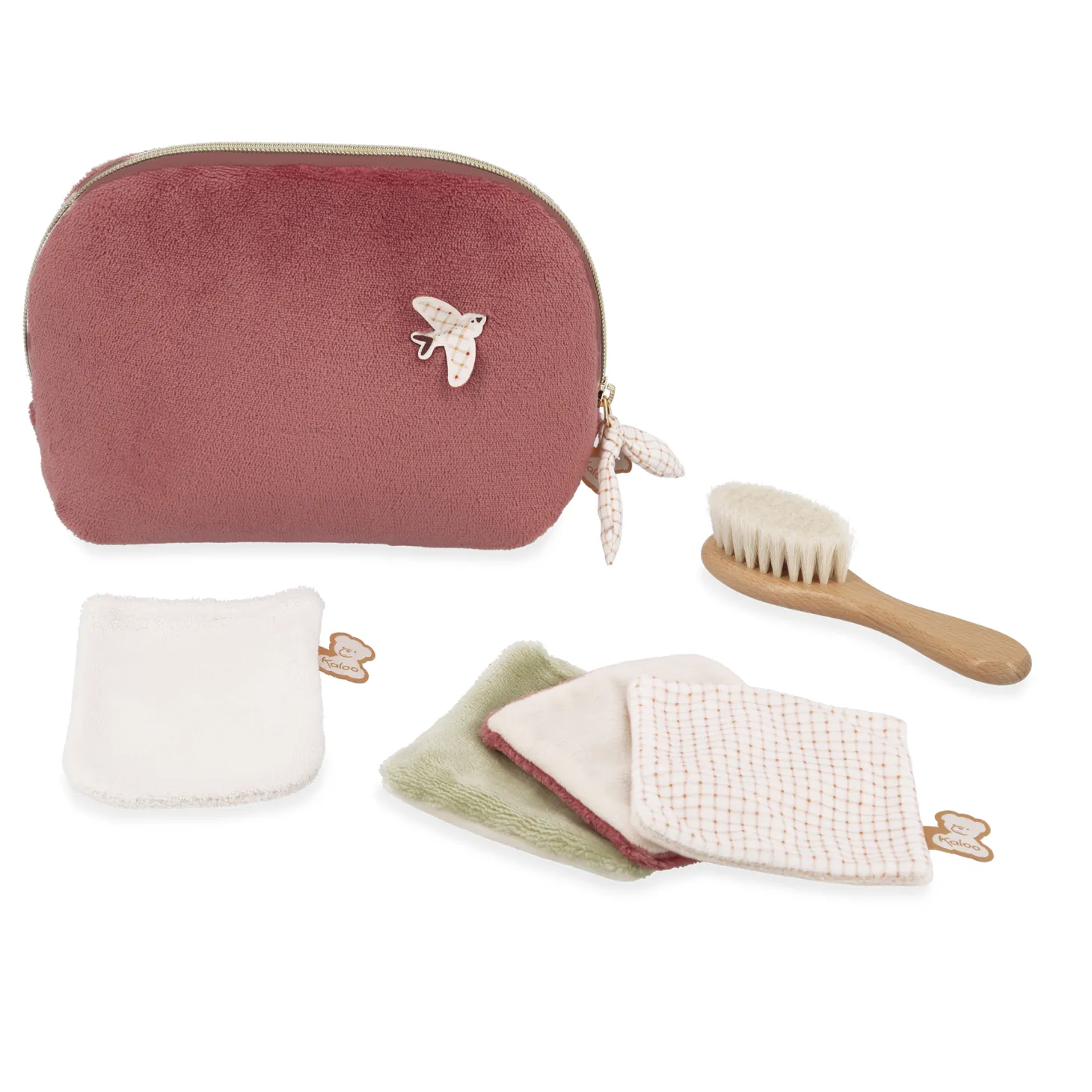 Kaloo Ma Trousse de Toilette Bordeaux