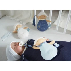 Kaloo                    Mes 3 doudous moutons attache-tétines