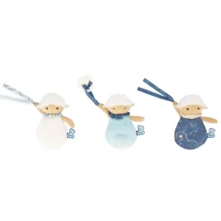 Kaloo                    Mes 3 doudous moutons attache-tétines