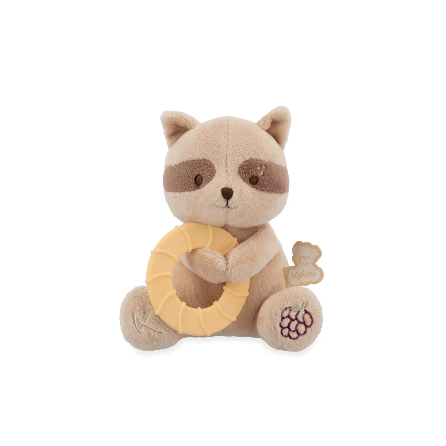 Kaloo Peluche Anneau Dentiton Raton Laveur