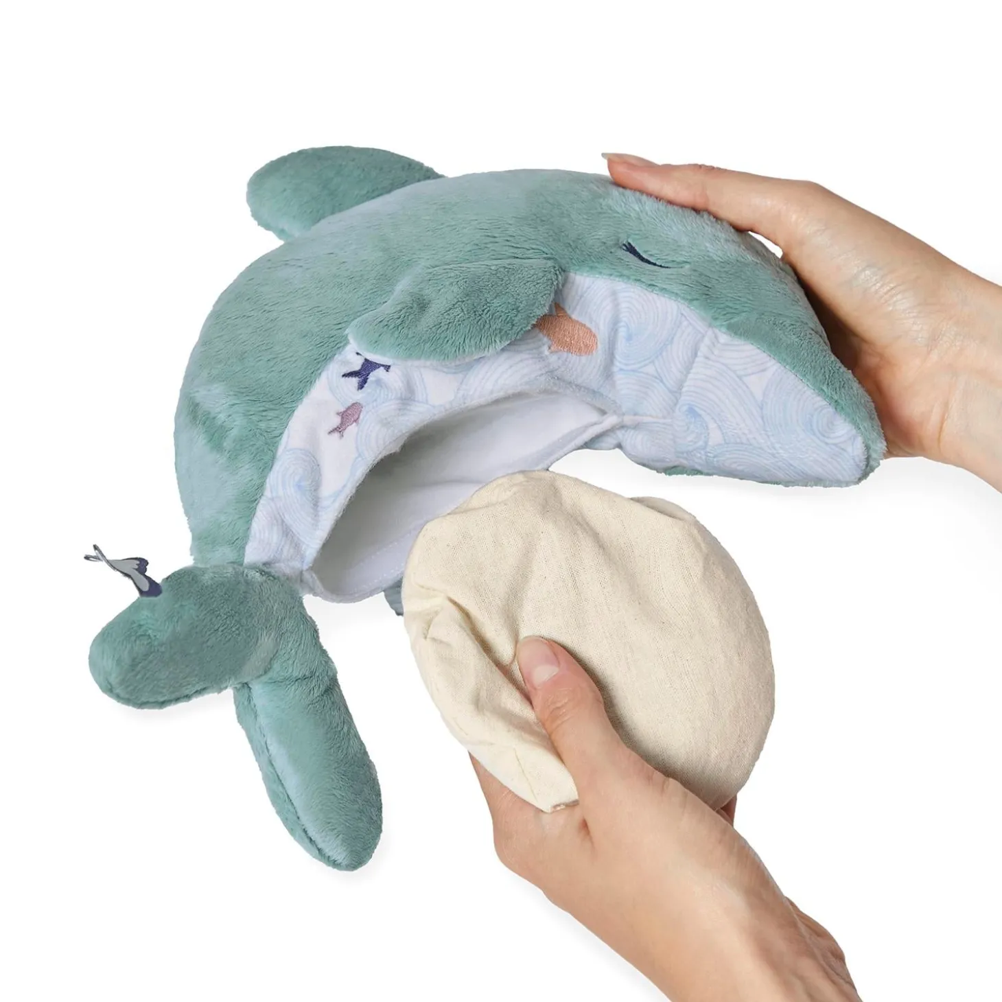 Kaloo Peluche Bien être Dauphin Bleu