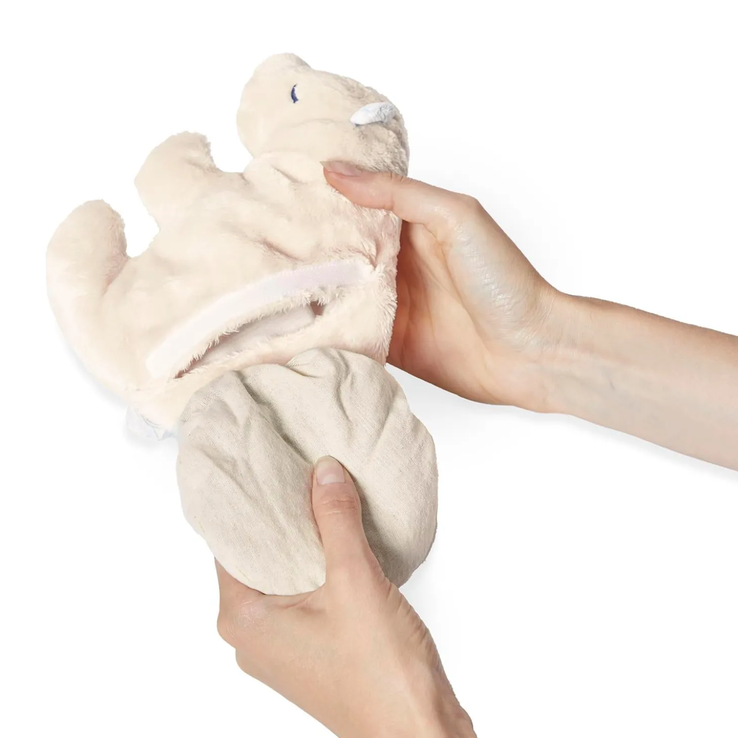 Kaloo Peluche Bien être Ours Blanc
