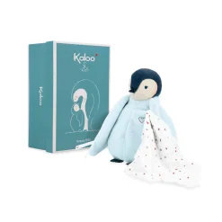 Kaloo                    Peluche à bisous manchot    Bleu