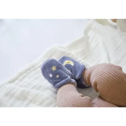 Kaloo Peluche d'activités Bracelet & Chaussons Élphant Bleu