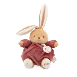 Kaloo Peluche musicale Patapouf Lapin Rouge