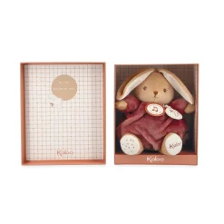 Kaloo                    Peluche musicale Patapouf Lapin    Rouge