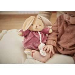 Kaloo                    Peluche musicale Patapouf Lapin    Rouge