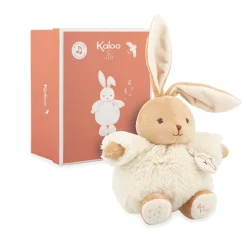 Kaloo Peluche musicale Patapouf Lapin Crème
