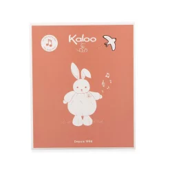 Kaloo Peluche musicale Patapouf Lapin Crème