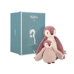 Kaloo                    Peluches calins manchots    Rose