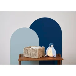 Kaloo Peluche veilleuse manchot Bleu