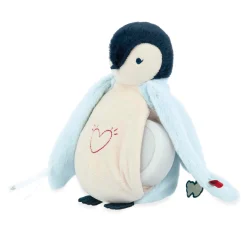 Kaloo                    Peluche veilleuse manchot    Bleu