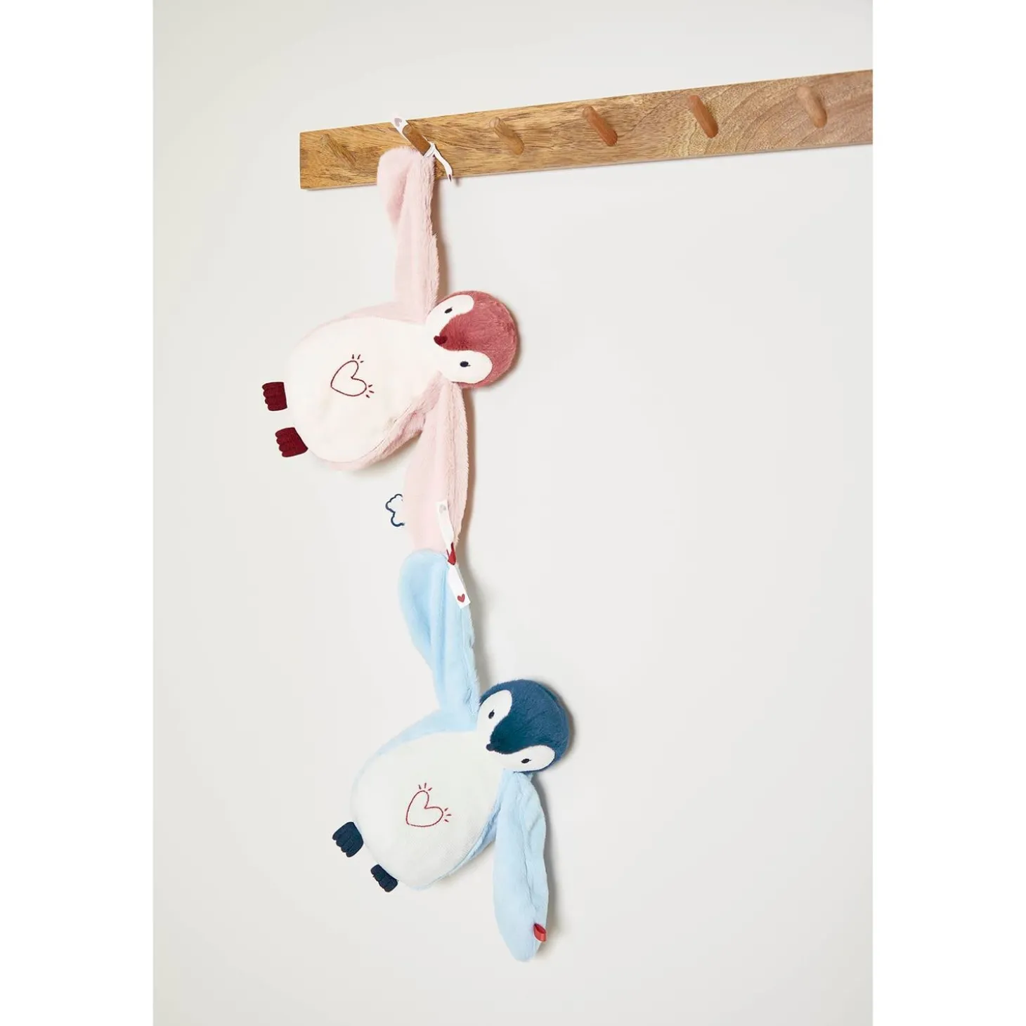 Kaloo Peluche veilleuse manchot Bleu