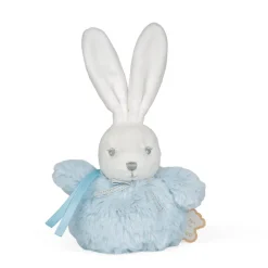 Kaloo                    Pompons Mini lapins doux    Crème/Bleu/Gris/Rose