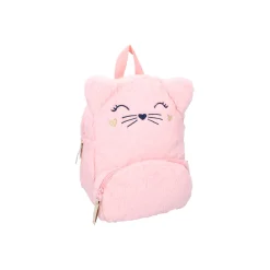 Kidzoom                    Sac à dos enfant chat fausse fourrure    Rose