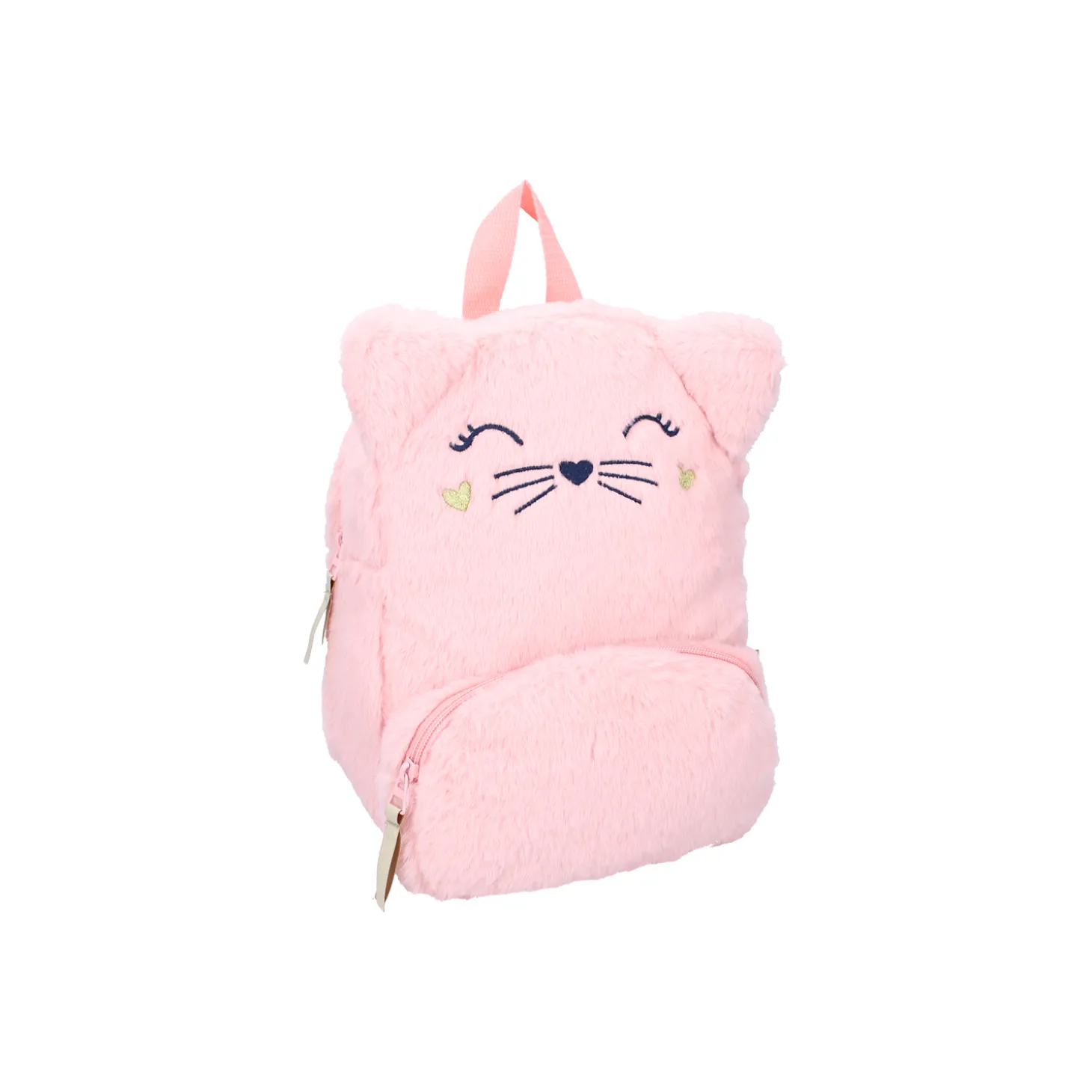 Kidzoom Sac à dos enfant chat fausse fourrure Rose
