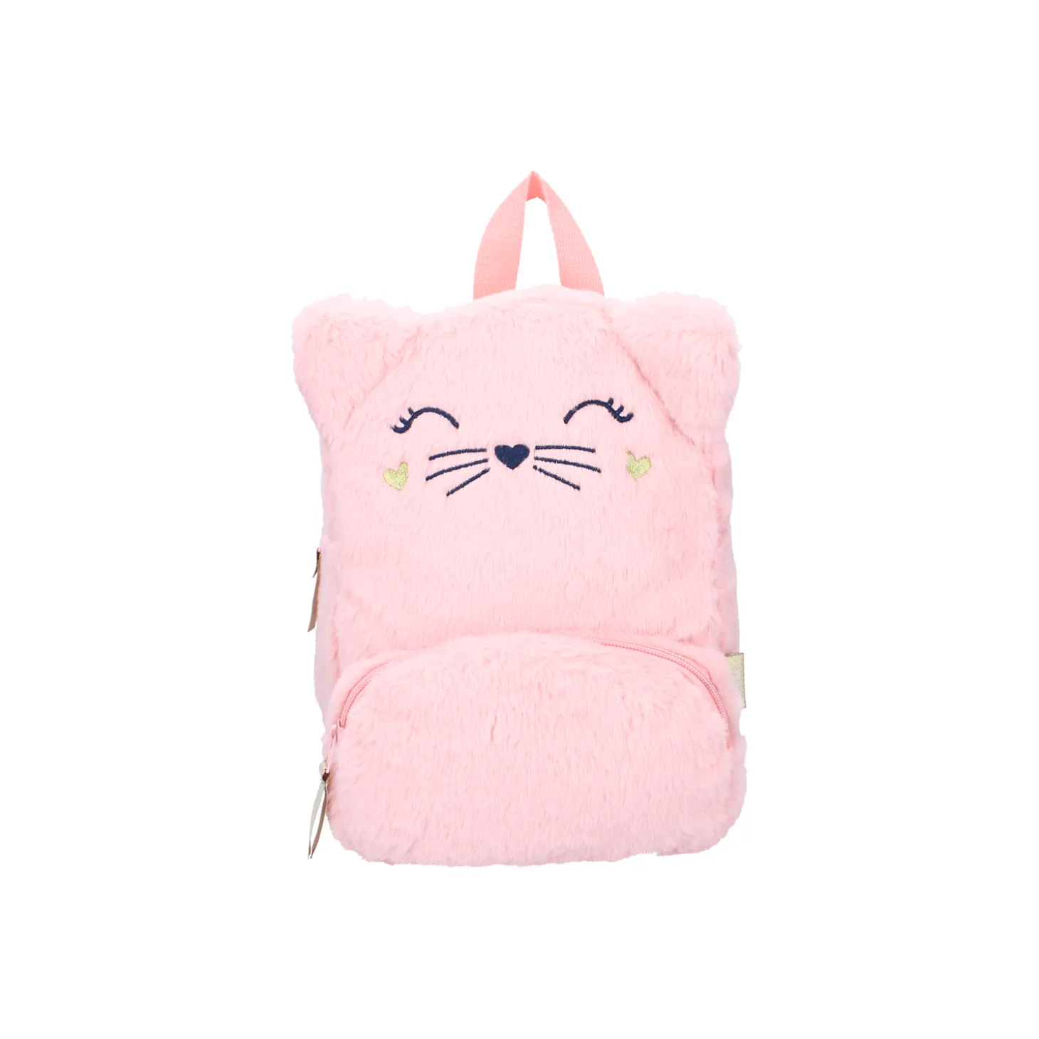 Kidzoom Sac à dos enfant chat fausse fourrure Rose