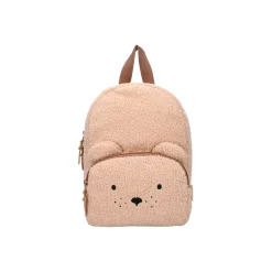 Kidzoom                    Sac à dos enfant ourson bouclette    Beige
