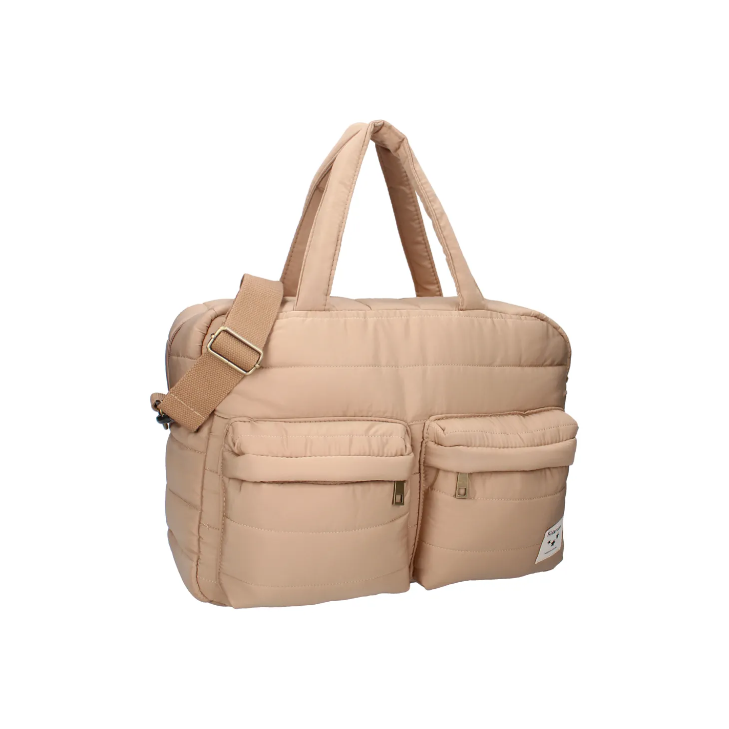 Kidzoom Sac à langer matelassé Beige
