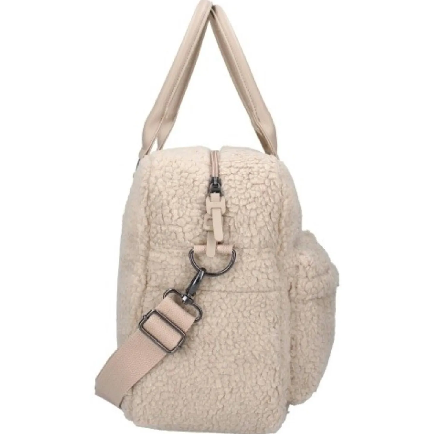 Kidzroom Sac à langer sherpa Beige
