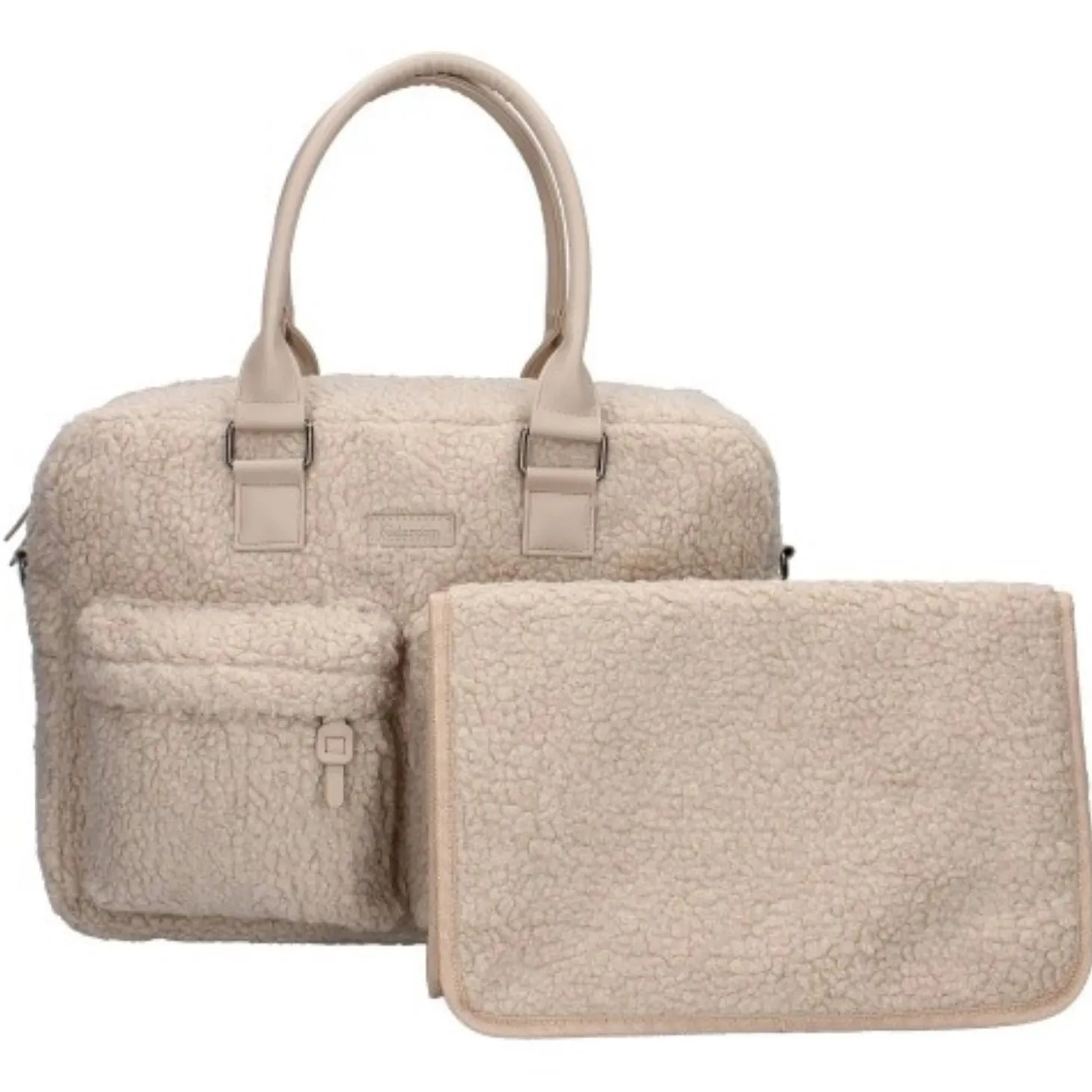 Kidzroom Sac à langer sherpa Beige