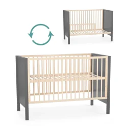 Kinderkraft                    Lit Mia    Gris Bois