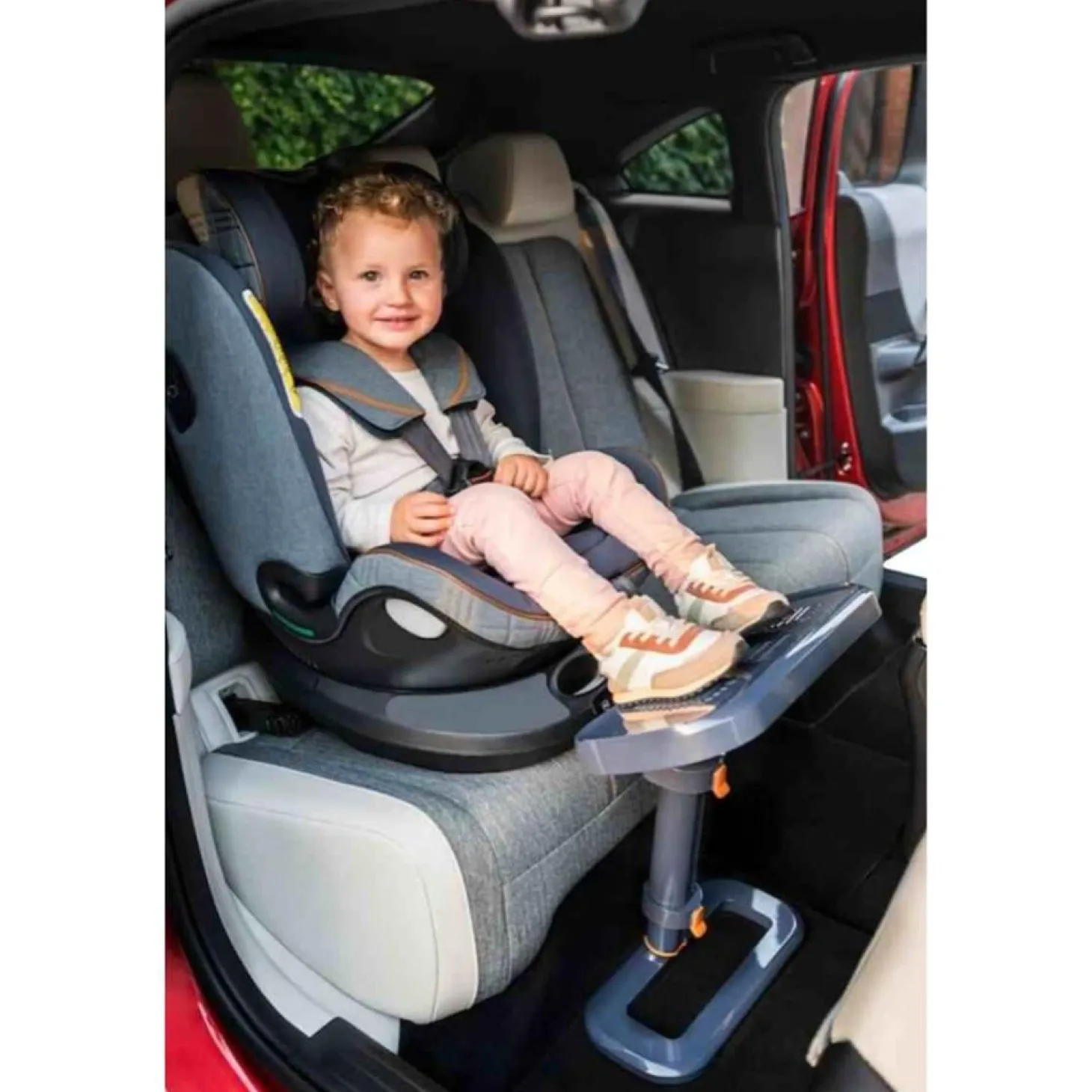Knee guard kids Repose-pieds pour siège-auto bleu