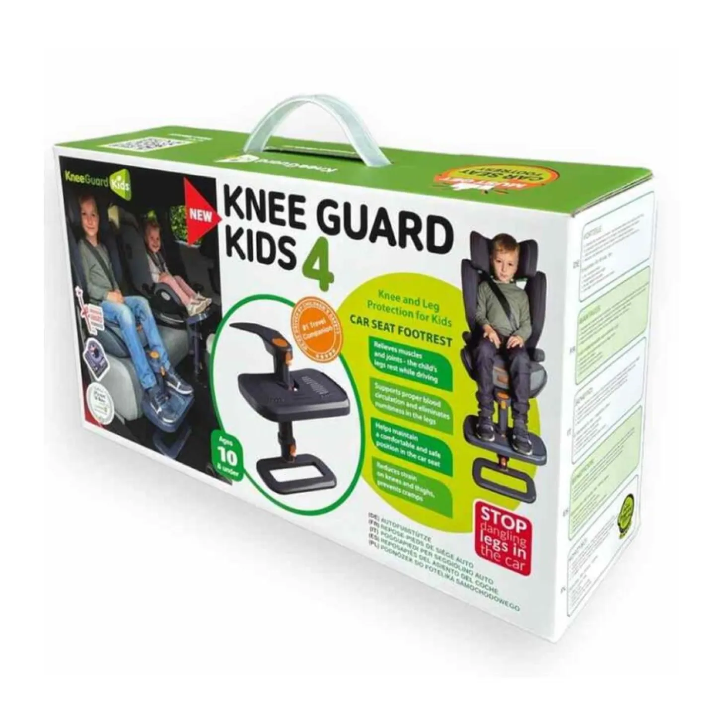 Knee guard kids Repose-pieds pour siège-auto bleu