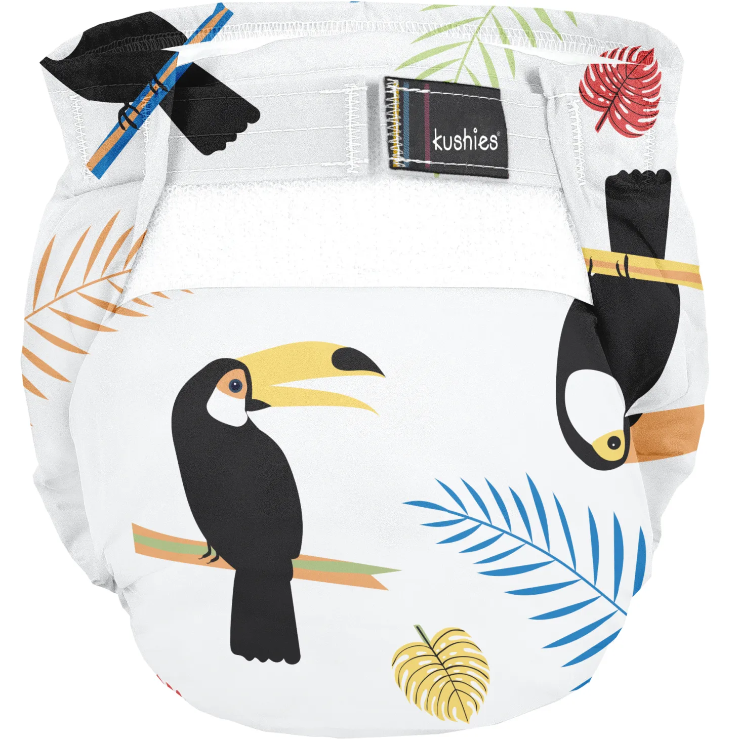 Kushies Couche lavable Kushies Toucan 10-20 kg