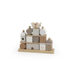 Label Label                    Maison cubes en bois    Nougat