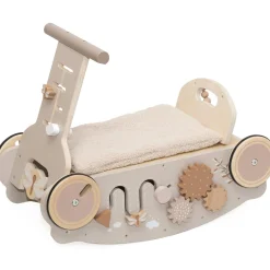 Label Label                    Porteur en bois 3en1    Nougat