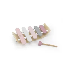 Label Label                    Xylophone en bois    Rose