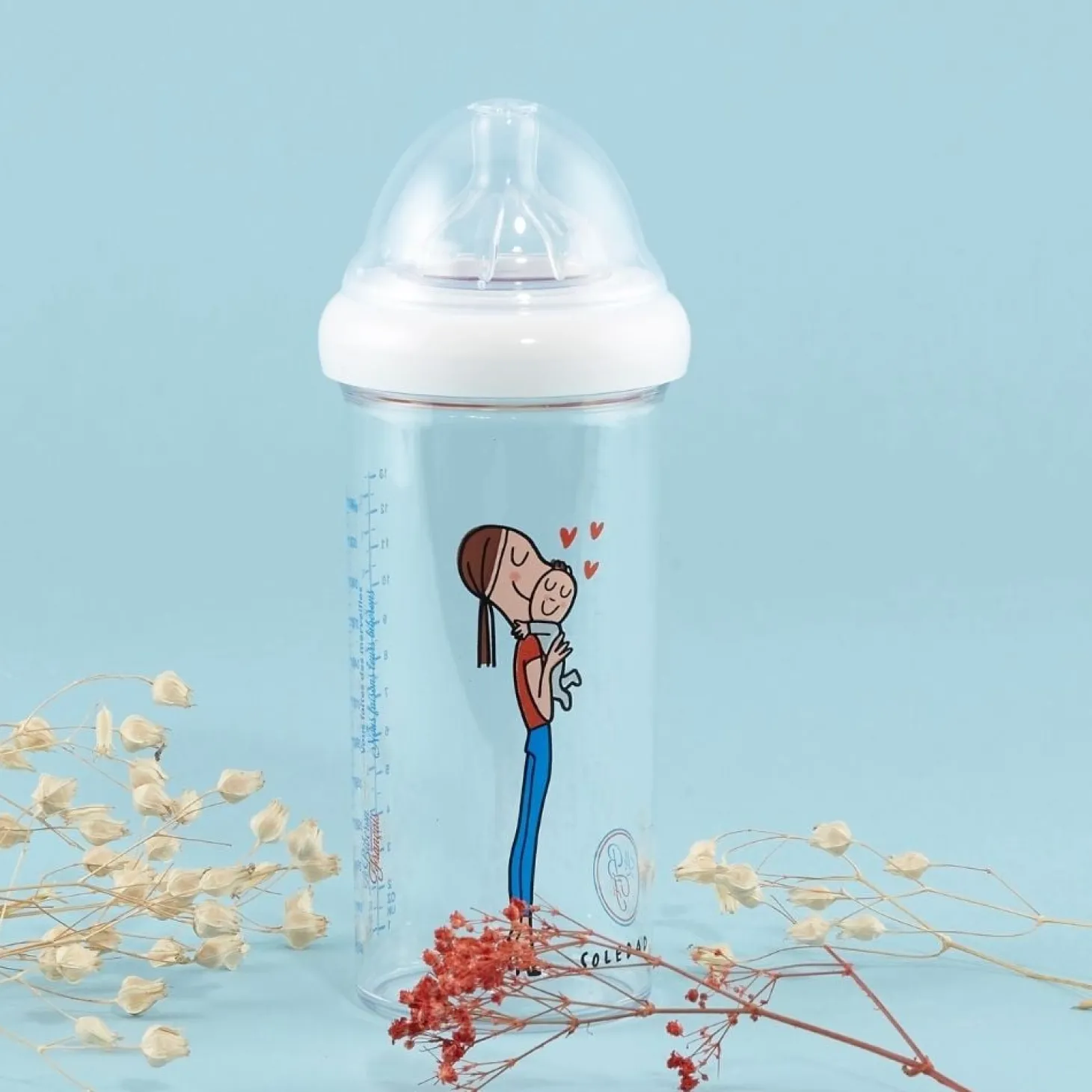 Le biberon Français Biberon anti-colique Maman-Bébé 360 ml