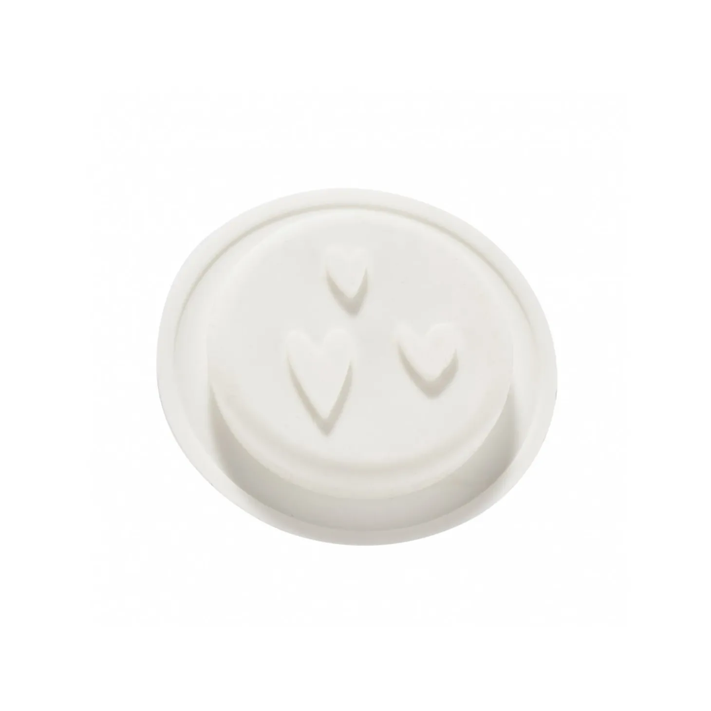 Le biberon Français 2 opercules en silicone Cœurs/Mylove