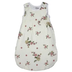 Les Chatounets                    Gigoteuse naissance mousseline    All Over Fleurs            0-6 mois