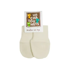 Les Chatounets                    Moufles     Ecru            Naissance