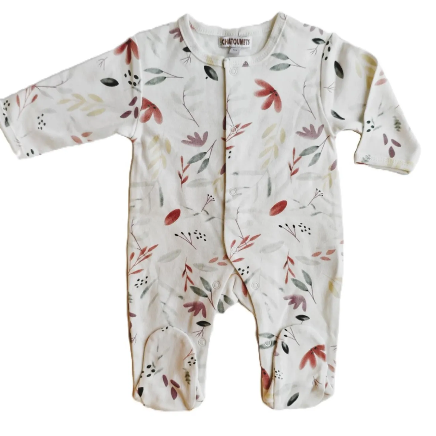 Les Chatounets Pyjama en coton Rose
