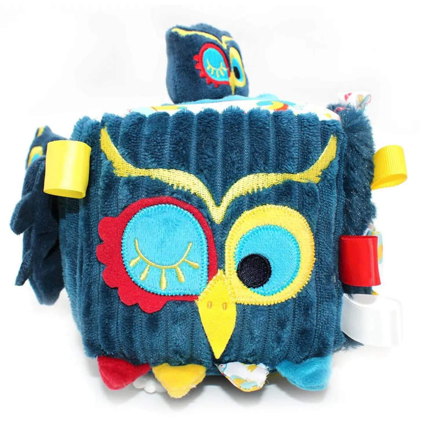 Les Déglingos Cube d'activités Astros le hibou Bleu