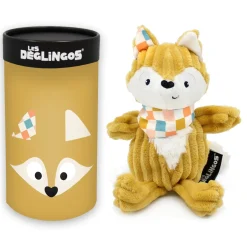 Les Déglingos Peluche Petit Simply Cyranos Le Renard Moutarde