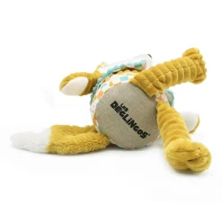 Les Déglingos Petit Peluche Original Cyranos Le Renard Moutarde