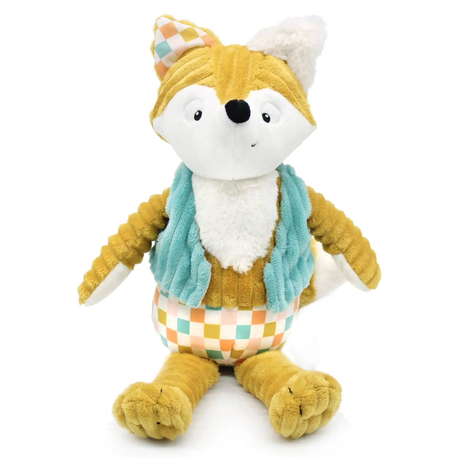 Les Déglingos Petit Peluche Original Cyranos Le Renard Moutarde