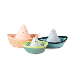 Lilliputiens 3 bateaux de bain Jungle