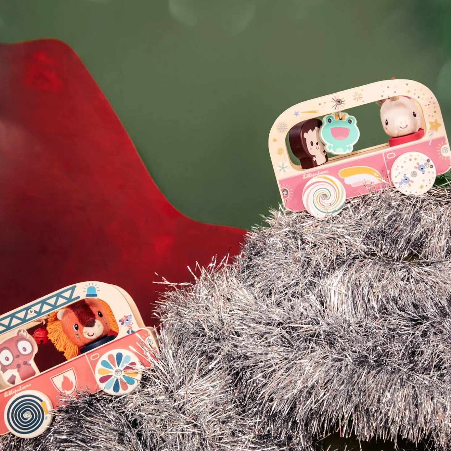Lilliputiens Camion de Pompier Jack Multicolore 12 mois