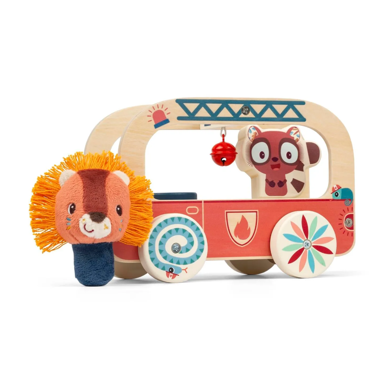 Lilliputiens Camion de Pompier Jack Multicolore 12 mois