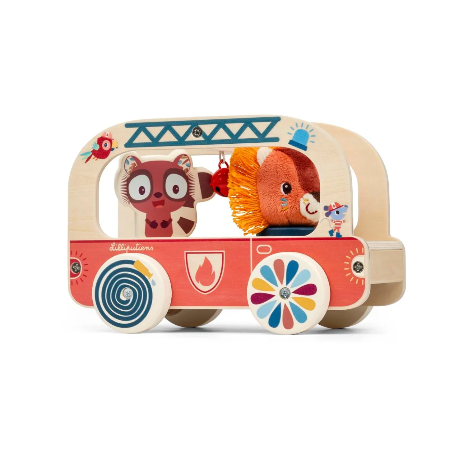 Lilliputiens Camion de Pompier Jack Multicolore 12 mois