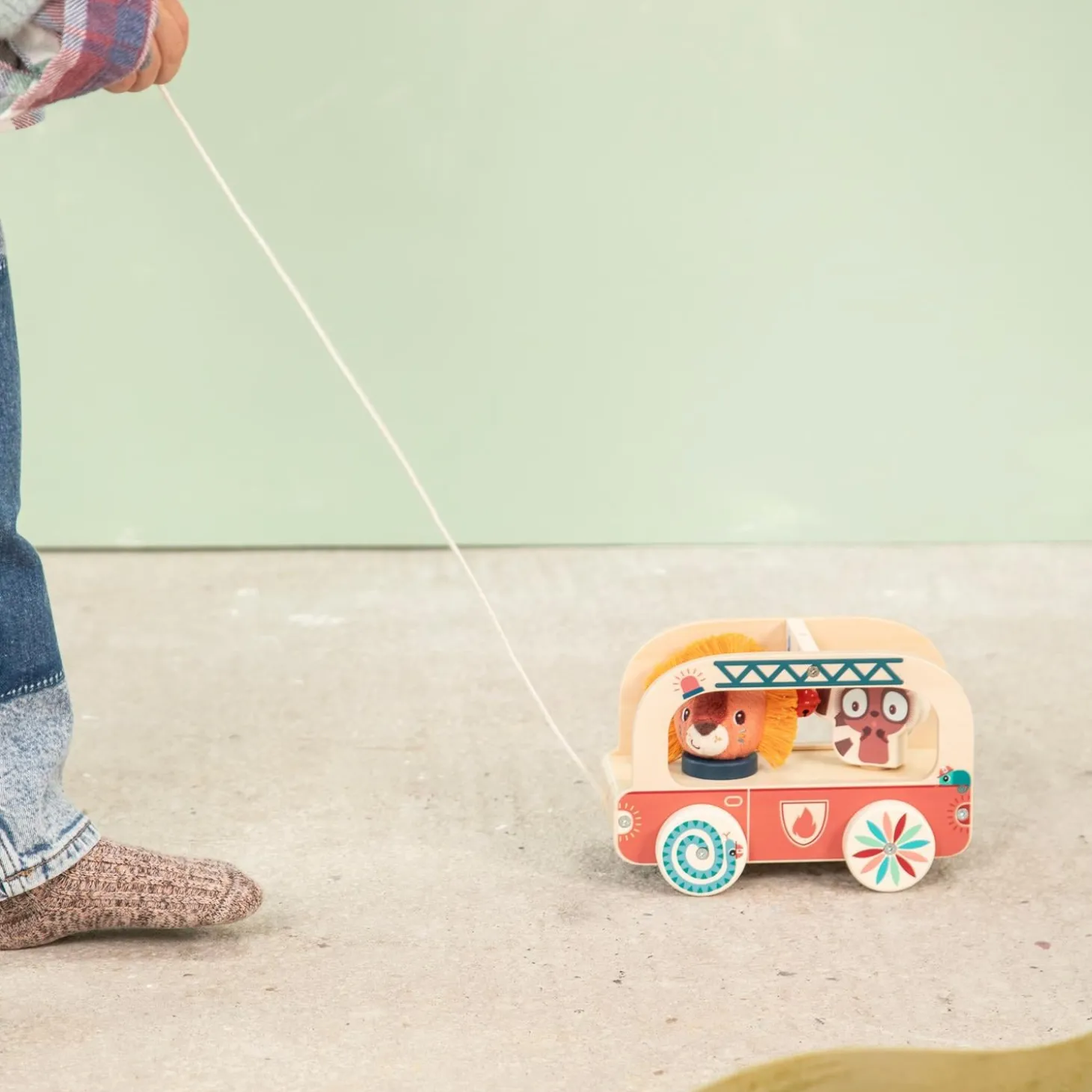 Lilliputiens Camion de Pompier Jack Multicolore 12 mois