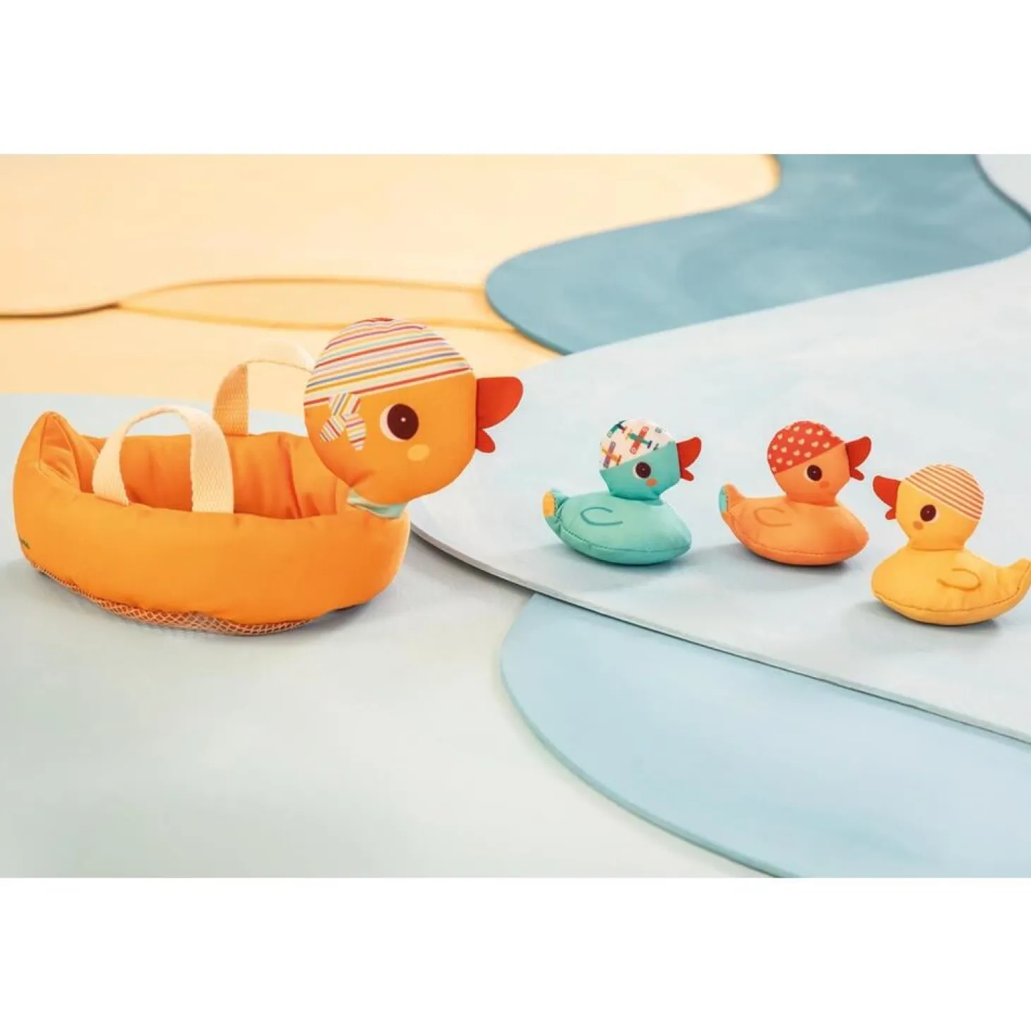 Lilliputiens Canards pour le bain Multicolore